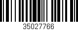 Código de barras (EAN, GTIN, SKU, ISBN): '35027766'