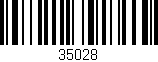 Código de barras (EAN, GTIN, SKU, ISBN): '35028'