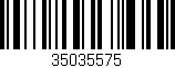 Código de barras (EAN, GTIN, SKU, ISBN): '35035575'