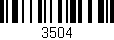 Código de barras (EAN, GTIN, SKU, ISBN): '3504'