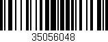 Código de barras (EAN, GTIN, SKU, ISBN): '35056048'