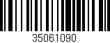 Código de barras (EAN, GTIN, SKU, ISBN): '35061090'