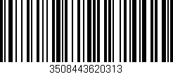 Código de barras (EAN, GTIN, SKU, ISBN): '3508443620313'