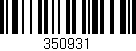 Código de barras (EAN, GTIN, SKU, ISBN): '350931'