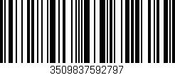 Código de barras (EAN, GTIN, SKU, ISBN): '3509837592797'