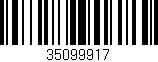 Código de barras (EAN, GTIN, SKU, ISBN): '35099917'