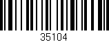 Código de barras (EAN, GTIN, SKU, ISBN): '35104'