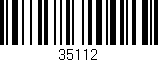 Código de barras (EAN, GTIN, SKU, ISBN): '35112'