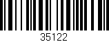 Código de barras (EAN, GTIN, SKU, ISBN): '35122'