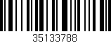 Código de barras (EAN, GTIN, SKU, ISBN): '35133788'