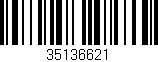 Código de barras (EAN, GTIN, SKU, ISBN): '35136621'
