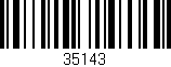 Código de barras (EAN, GTIN, SKU, ISBN): '35143'