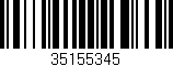Código de barras (EAN, GTIN, SKU, ISBN): '35155345'
