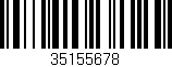 Código de barras (EAN, GTIN, SKU, ISBN): '35155678'