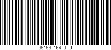 Código de barras (EAN, GTIN, SKU, ISBN): '35158_164_0_U'