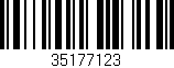 Código de barras (EAN, GTIN, SKU, ISBN): '35177123'