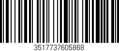Código de barras (EAN, GTIN, SKU, ISBN): '3517737605868'