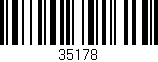 Código de barras (EAN, GTIN, SKU, ISBN): '35178'