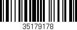 Código de barras (EAN, GTIN, SKU, ISBN): '35179178'