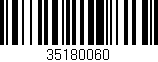 Código de barras (EAN, GTIN, SKU, ISBN): '35180060'