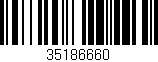 Código de barras (EAN, GTIN, SKU, ISBN): '35186660'