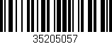 Código de barras (EAN, GTIN, SKU, ISBN): '35205057'