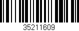 Código de barras (EAN, GTIN, SKU, ISBN): '35211609'