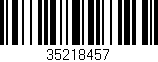 Código de barras (EAN, GTIN, SKU, ISBN): '35218457'