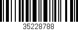 Código de barras (EAN, GTIN, SKU, ISBN): '35228788'