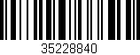 Código de barras (EAN, GTIN, SKU, ISBN): '35228840'