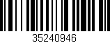 Código de barras (EAN, GTIN, SKU, ISBN): '35240946'