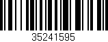 Código de barras (EAN, GTIN, SKU, ISBN): '35241595'