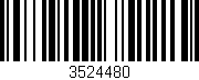 Código de barras (EAN, GTIN, SKU, ISBN): '3524480'