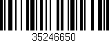 Código de barras (EAN, GTIN, SKU, ISBN): '35246650'