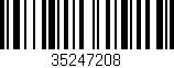 Código de barras (EAN, GTIN, SKU, ISBN): '35247208'