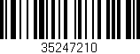 Código de barras (EAN, GTIN, SKU, ISBN): '35247210'