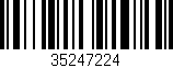 Código de barras (EAN, GTIN, SKU, ISBN): '35247224'