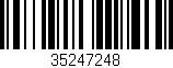 Código de barras (EAN, GTIN, SKU, ISBN): '35247248'