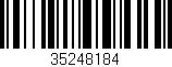 Código de barras (EAN, GTIN, SKU, ISBN): '35248184'