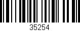Código de barras (EAN, GTIN, SKU, ISBN): '35254'
