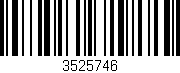 Código de barras (EAN, GTIN, SKU, ISBN): '3525746'