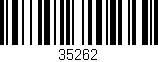 Código de barras (EAN, GTIN, SKU, ISBN): '35262'