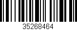 Código de barras (EAN, GTIN, SKU, ISBN): '35268464'
