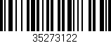 Código de barras (EAN, GTIN, SKU, ISBN): '35273122'