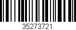 Código de barras (EAN, GTIN, SKU, ISBN): '35273721'