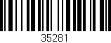 Código de barras (EAN, GTIN, SKU, ISBN): '35281'