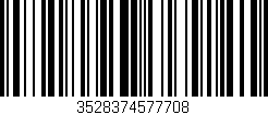 Código de barras (EAN, GTIN, SKU, ISBN): '3528374577708'