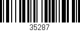 Código de barras (EAN, GTIN, SKU, ISBN): '35287'