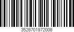 Código de barras (EAN, GTIN, SKU, ISBN): '3528701972008'