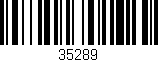 Código de barras (EAN, GTIN, SKU, ISBN): '35289'